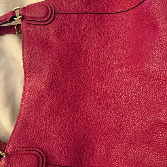 Coach Pink Leather Women's Bag - Picture 8 of 14